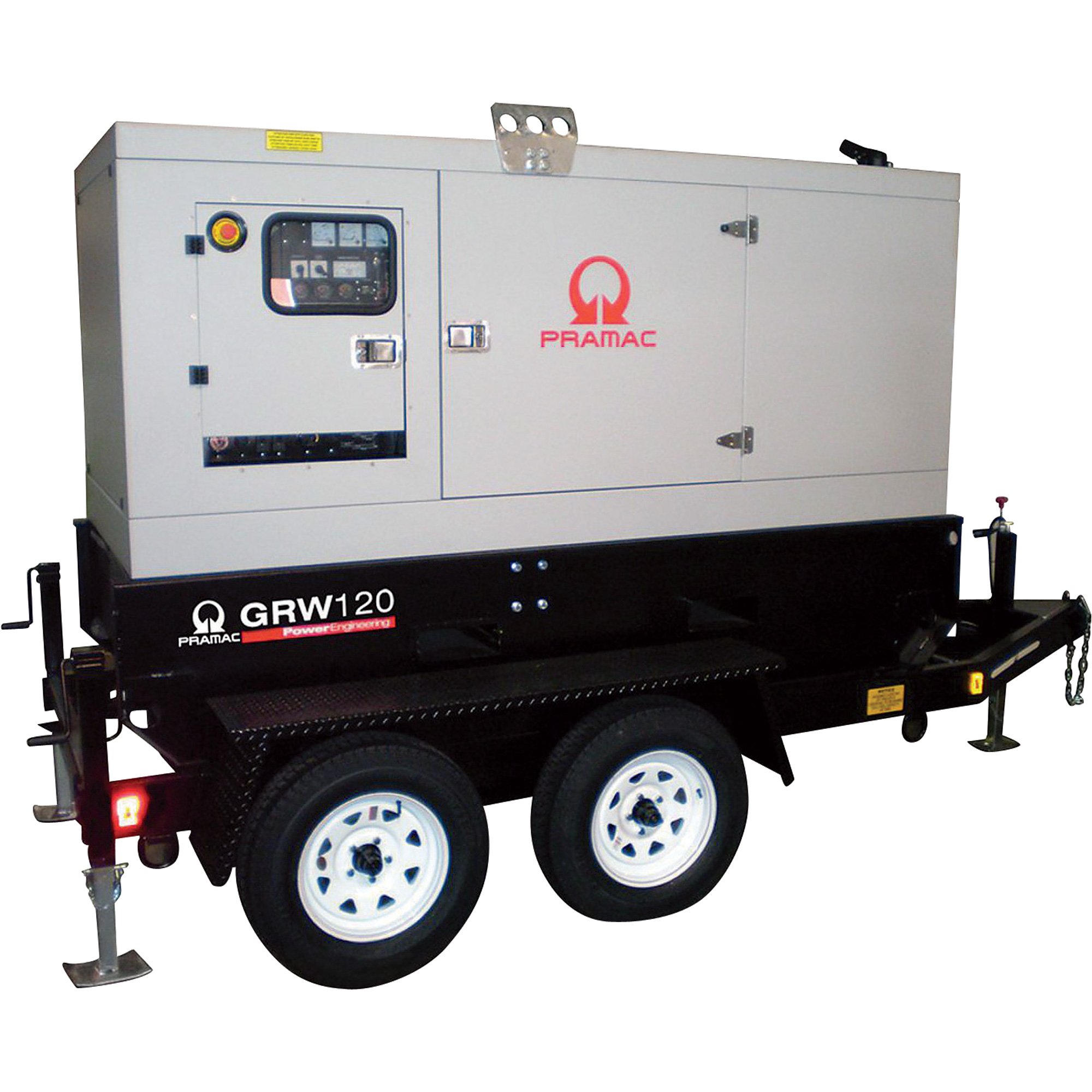 Pramac Towable Diesel Generator — 219 kW, Perkins Engine, Model# GRW200P